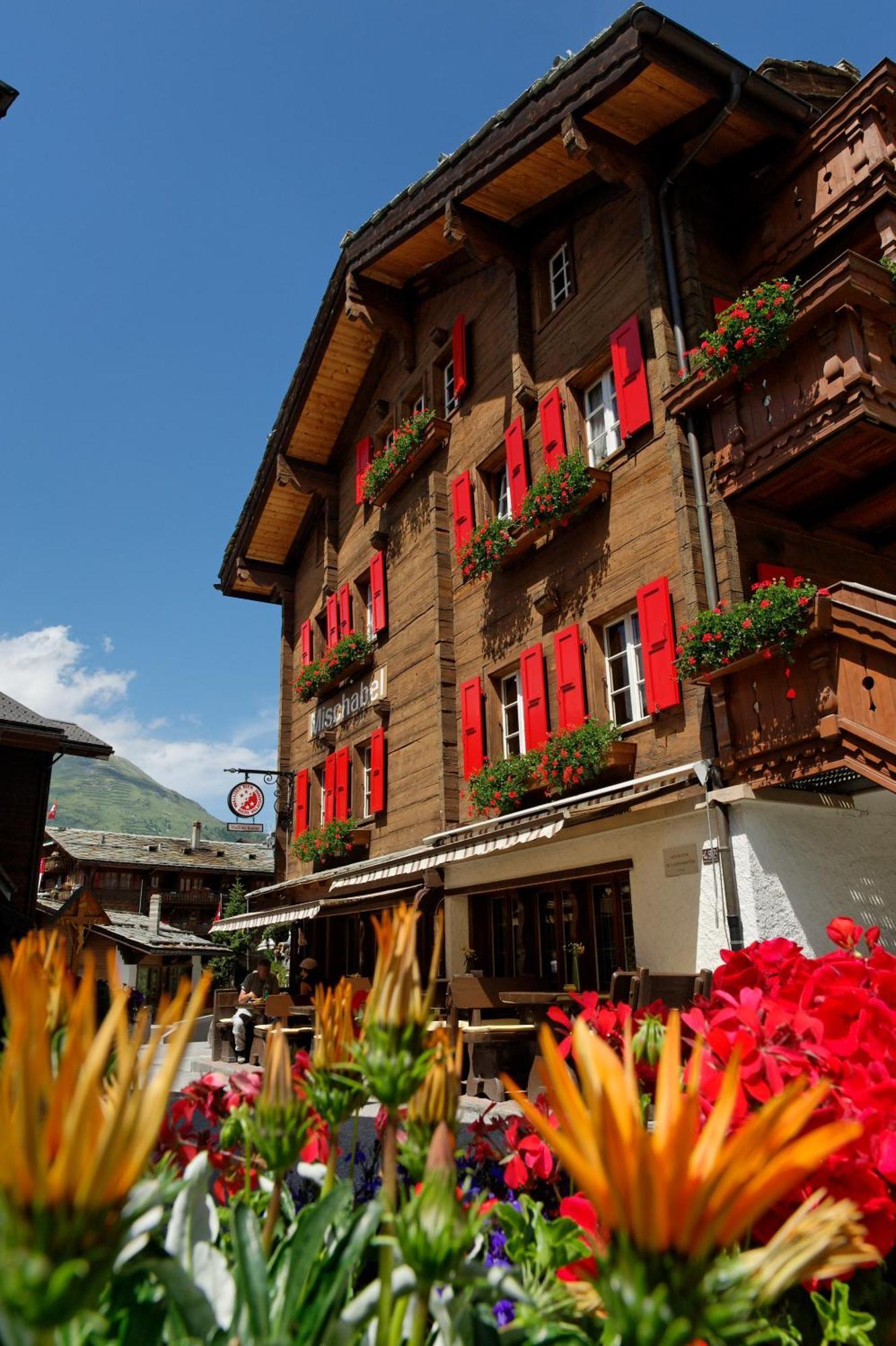 Hotel Walliserkanne Grächen Extérieur photo